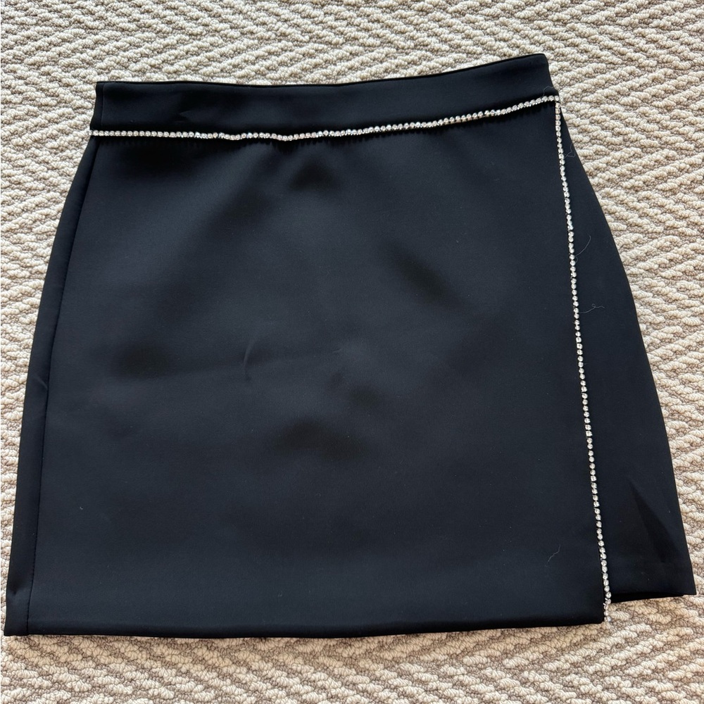 Good American scuba mini skirt